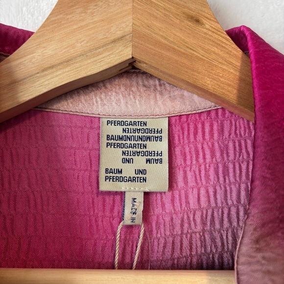 Baum und Pferdgarten Anthropologie pink Abira Dress size 0 NWT - Picture 5 of 14